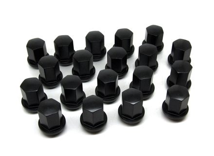 车轮螺母 20 件装 黑色。保时捷 911 1965-89 / 964 / 993 / 944 / 968 / 928 / 924 - 99918200336, 999.182.003.36, 999-182-003-36